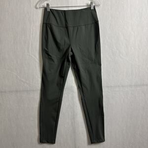 Aday Women's Size Medium Green Brakes On High Waisted Leggings